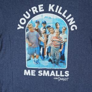 The Sandlot T-Shirt Adult M Heather Blue You're Killing Me Smalls Graphic Tee